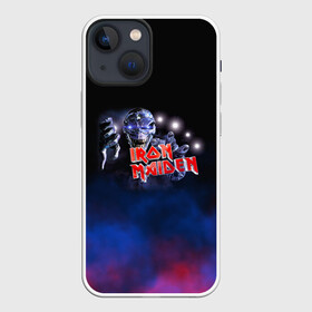 Чехол для iPhone 13 mini с принтом Iron Maiden в Санкт-Петербурге,  |  | iron maiden | адриан смит | айран | айрон | группа | дэйв мюррей | железная дева | ирон | майден | мейд | мейден | метал | мрачный | музыка | песни | рок | стив харрис | тяжелый | хеви | хевиметал