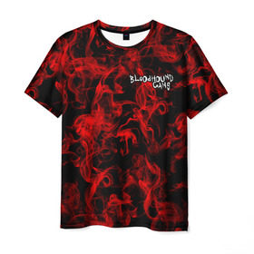 Мужская футболка 3D с принтом Bloodhound Gang в Санкт-Петербурге, 100% полиэфир | прямой крой, круглый вырез горловины, длина до линии бедер | альтернативный | американская | глэм | готик | гранж | метал | музыка | пост | рок группа | хард