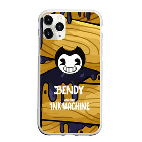 Чехол для iPhone 11 Pro матовый с принтом Bendy and the Ink Machine в Санкт-Петербурге, Силикон |  | 0x000000123 | bendy | ink machine | бенди