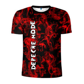 Мужская футболка 3D спортивная с принтом Depeche Mode в Санкт-Петербурге, 100% полиэстер с улучшенными характеристиками | приталенный силуэт, круглая горловина, широкие плечи, сужается к линии бедра | альтернативный | блюз | британская | готик | гранж | группа | метал | модные | музыка | пост | рок | хард