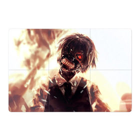 Магнитный плакат 3Х2 с принтом Tokyo Ghoul (2) в Санкт-Петербурге, Полимерный материал с магнитным слоем | 6 деталей размером 9*9 см | anime | ghoul | tokyo | tokyo ghoul | гуль