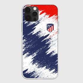 Чехол для iPhone 12 Pro Max с принтом Atletico Madrid в Санкт-Петербурге, Силикон |  | атлетико мадрид | эмблема