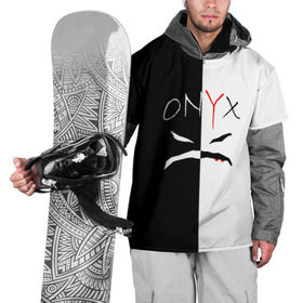 Накидка на куртку 3D с принтом ONYX в Санкт-Петербурге, 100% полиэстер |  | Тематика изображения на принте: onyx | американская группа | группа | музыка | надпись | хип хоп