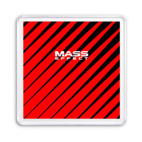 Магнит 55*55 с принтом Mass Effect в Санкт-Петербурге, Пластик | Размер: 65*65 мм; Размер печати: 55*55 мм | Тематика изображения на принте: effect | game | n7 | shepard | галактика | жнец | игра | масс | нормандия | планета | шепард | эффект