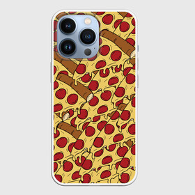 Чехол для iPhone 13 Pro с принтом Pizza в Санкт-Петербурге,  |  | cheese | fast food | food | junk food | pizza | еда | пицца | сыр | фастфут