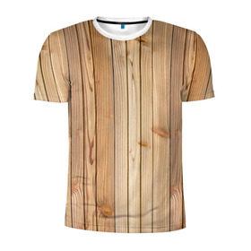 Мужская футболка 3D спортивная с принтом Деревянная обшивка в Санкт-Петербурге, 100% полиэстер с улучшенными характеристиками | приталенный силуэт, круглая горловина, широкие плечи, сужается к линии бедра | Тематика изображения на принте: 