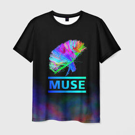 Мужская футболка 3D с принтом Muse в Санкт-Петербурге, 100% полиэфир | прямой крой, круглый вырез горловины, длина до линии бедер | Тематика изображения на принте: muse | альтернативный | группа | доминик ховард | крис уолстенхолм | мосе | моус | моусе | муз | муза | музе | музыка | мусе | мэттью беллами | прогрессивный | рок | симфонический | спейс | спейсрок