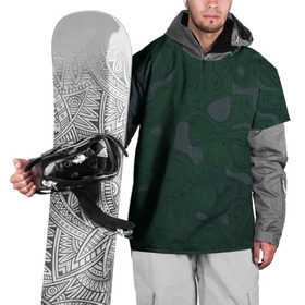 Накидка на куртку 3D с принтом Kevlar Ultra Камуфляж в Санкт-Петербурге, 100% полиэстер |  | Тематика изображения на принте: армия | гексагон | зелень | карбон | кевлар