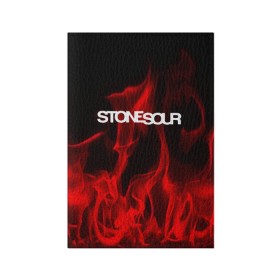 Обложка для паспорта матовая кожа с принтом STONE SOUR в Санкт-Петербурге, натуральная матовая кожа | размер 19,3 х 13,7 см; прозрачные пластиковые крепления | punk | rock | stone sour | альтернативный хип хоп | группа | инди поп | музыка | музыкальное произведение | ноты | панк | регги | рок | синти поп