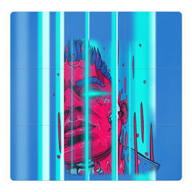 Магнитный плакат 3Х3 с принтом Элджей в Санкт-Петербурге, Полимерный материал с магнитным слоем | 9 деталей размером 9*9 см | sayonara boy | морген | сайонара | элджей