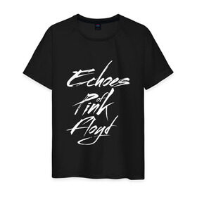 Мужская футболка хлопок с принтом Echoes of Pink Floyd в Санкт-Петербурге, 100% хлопок | прямой крой, круглый вырез горловины, длина до линии бедер, слегка спущенное плечо. | pink floyd | pinkfloyd | арт | артрок | группа | дэвид гилмор | пинк флойд | пинкфлойд | прогрессивный | психоделический | рок | сид барретт | симфонический | спэйс | эйсид | экспериментальный