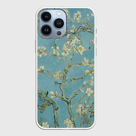 Чехол для iPhone 13 Pro Max с принтом Ван Гог Цветущие ветки миндаля в Санкт-Петербурге,  |  | Тематика изображения на принте: вангог | винсент | живопись | картина | цветы