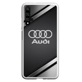 Чехол для Honor 20 с принтом AUDI SPORT в Санкт-Петербурге, Силикон | Область печати: задняя сторона чехла, без боковых панелей | Тематика изображения на принте: audi | auto | automobile | car | carbon | machine | motor | motor car | sport car | автомашина | ауди | бренд | легковой автомобиль | марка | спортивный автомобиль | тачка