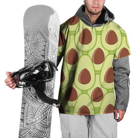 Накидка на куртку 3D с принтом Авокадо в Санкт-Петербурге, 100% полиэстер |  | Тематика изображения на принте: avocado | food | fruit | pattern | vegan | vegetarian | авокадо | веган | вегетарианство | еда | паттерн | правильное питание | фрукт