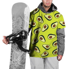Накидка на куртку 3D с принтом Авокадо в Санкт-Петербурге, 100% полиэстер |  | Тематика изображения на принте: avocado | food | fruit | pattern | vegan | vegetarian | авокадо | веган | вегетарианство | еда | паттерн | правильное питание | фрукт