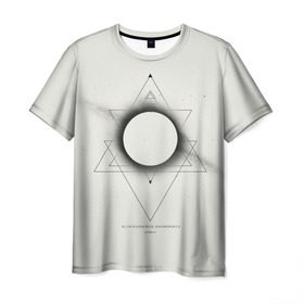 Мужская футболка 3D с принтом Architects в Санкт-Петербурге, 100% полиэфир | прямой крой, круглый вырез горловины, длина до линии бедер | архитектс