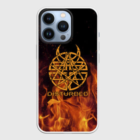 Чехол для iPhone 13 Pro с принтом Disturbed в Санкт-Петербурге,  |  | disturbed | альтернативный | встревоженные | группа | джон мойер | дистербд | дистербед | дэвид дрейман | дэн дониган | майк венгрен | метал | ню | нюметал | рок | хеви | хевиметал
