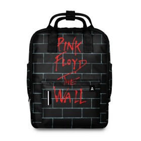 Женский рюкзак 3D с принтом Pink Floyd в Санкт-Петербурге, 100% полиэстер | лямки с регулируемой длиной, сверху ручки, чтобы рюкзак нести как сумку. Основное отделение закрывается на молнию, как и внешний карман. Внутри два дополнительных кармана, один из которых закрывается на молнию. По бокам два дополнительных кармашка, куда поместится маленькая бутылочка
 | pink floyd | pinkfloyd | арт | артрок | группа | дэвид гилмор | пинк флойд | пинкфлойд | прогрессивный | психоделический | рок | сид барретт | симфонический | спэйс | эйсид | экспериментальный
