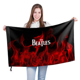 Флаг 3D с принтом The Beatles в Санкт-Петербурге, 100% полиэстер | плотность ткани — 95 г/м2, размер — 67 х 109 см. Принт наносится с одной стороны | beatles | punk | rock | the beatles | альтернативный хип хоп | группа | инди поп | музыка | музыкальное произведение | ноты | панк | регги | рок | синти поп