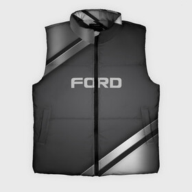 Мужской жилет утепленный 3D с принтом Ford в Санкт-Петербурге,  |  | auto | automobile | car | carbon | ford | machine | motor | motor car | sport car | автомашина | бренд | легковой автомобиль | марка | спортивный автомобиль | тачка