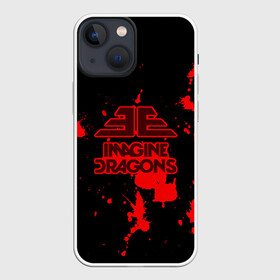 Чехол для iPhone 13 mini с принтом Imagine Dragons в Санкт-Петербурге,  |  | dragons | imagine | альтернативный | американская | арена | бэн макки | группа | драгонс | дэн платцман | дэн рейнольдс | имеджин | инди | индирок | поп | рок | уэйн сермон | электроник