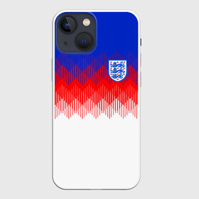 Чехол для iPhone 13 mini с принтом Англия тренировочная форма ЧМ 2018 в Санкт-Петербурге,  |  | англия | сборная англии | тренировочная форма | футбол | чемпионат мира по футболу