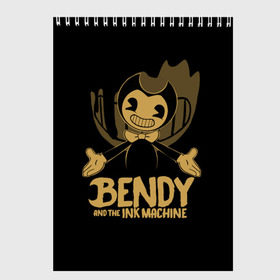 Скетчбук с принтом Bendy and the ink machine (20) в Санкт-Петербурге, 100% бумага
 | 48 листов, плотность листов — 100 г/м2, плотность картонной обложки — 250 г/м2. Листы скреплены сверху удобной пружинной спиралью | Тематика изображения на принте: bendy | bendy and the ink machine | game | horror | ink | machine | trend | video game