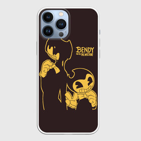 Чехол для iPhone 13 Pro Max с принтом Bendy and the ink machine (18) в Санкт-Петербурге,  |  | bendy | bendy and the ink machine | game | horror | ink | machine | trend | video game