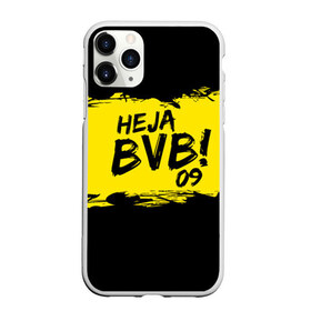 Чехол для iPhone 11 Pro матовый с принтом Borussia Dortmund FC в Санкт-Петербурге, Силикон |  | Тематика изображения на принте: 09 | bvb | heja | боруссия | германия | дортмунд | клуб | фк | футбол | футбольный