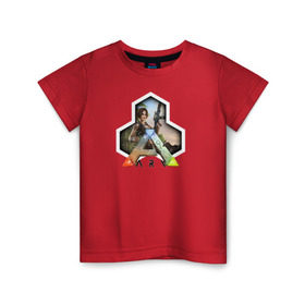 Детская футболка хлопок с принтом Ark Survival Evolved в Санкт-Петербурге, 100% хлопок | круглый вырез горловины, полуприлегающий силуэт, длина до линии бедер | ark survival evolved