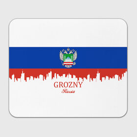 Коврик прямоугольный с принтом GROZNY (Грозный) в Санкт-Петербурге, натуральный каучук | размер 230 х 185 мм; запечатка лицевой стороны | chechnya | grozny | герб | город | грозный | кавказ | кавказец | кадыров | надпись | патриот | республика | северный | флаг | флага | цвета | чех | чечен | чеченец | чеченка | чеченская | чечня