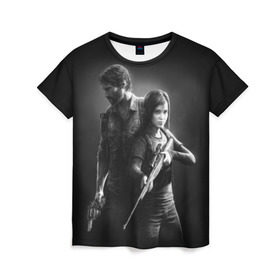 Женская футболка 3D с принтом The Last of Us в Санкт-Петербурге, 100% полиэфир ( синтетическое хлопкоподобное полотно) | прямой крой, круглый вырез горловины, длина до линии бедер | the last of us | гриб | грибы | джоэл | кордицепс | пиратs | элли