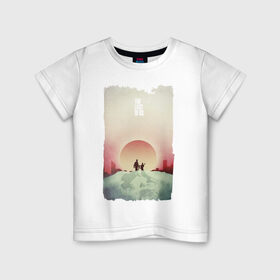 Детская футболка хлопок с принтом The Last of Us в Санкт-Петербурге, 100% хлопок | круглый вырез горловины, полуприлегающий силуэт, длина до линии бедер | the last of us | гриб | грибы | джоэл | кордицепс | пиратs | элли