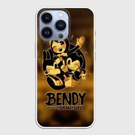 Чехол для iPhone 13 Pro с принтом Bendy and the ink machine (32) в Санкт-Петербурге,  |  | bendy | bendy and the ink machine | game | horror | ink | machine | trend | video game | бенди | бэнди