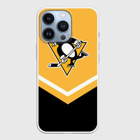 Чехол для iPhone 13 Pro с принтом Pittsburgh Penguins (Форма 1) в Санкт-Петербурге,  |  | питтсбург пингвинз