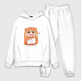 Мужской костюм хлопок OVERSIZE с принтом Umaru Chan в Санкт-Петербурге,  |  | anime | аниме | анимэ | умару