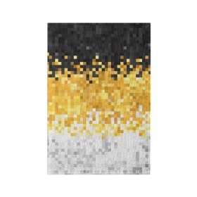 Обложка для паспорта матовая кожа с принтом 1858 Имперский флаг пикселами в Санкт-Петербурге, натуральная матовая кожа | размер 19,3 х 13,7 см; прозрачные пластиковые крепления | camouflage fabric suprime military | военный триколор россии | камуфляж имперский флаг россии | камуфляжный | текстура вежливых | черно желто белый