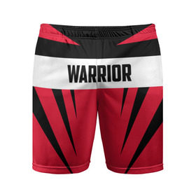 Мужские шорты 3D спортивные с принтом Warrior в Санкт-Петербурге,  |  | warrior | воин | спортсмен