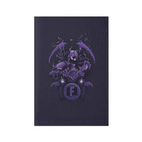 Обложка для паспорта матовая кожа с принтом Raven в Санкт-Петербурге, натуральная матовая кожа | размер 19,3 х 13,7 см; прозрачные пластиковые крепления | battle royale | fortnite | lama | raven | батл рояль | ворон | лама | фортнайт
