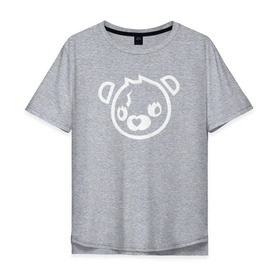 Мужская футболка хлопок Oversize с принтом Cuddle Bear в Санкт-Петербурге, 100% хлопок | свободный крой, круглый ворот, “спинка” длиннее передней части | battle royale | fortnite | lama | батл рояль | лама | медведь | фортнайт