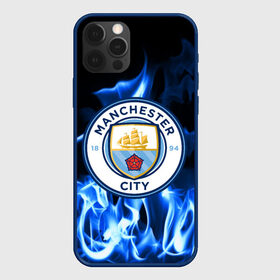 Чехол для iPhone 12 Pro с принтом MANCHESTER CITY в Санкт-Петербурге, силикон | область печати: задняя сторона чехла, без боковых панелей | fc | football | footer | manchester city | soccer | socker | sport | огонь | пламя | спорт | футбол | футбольный клуб