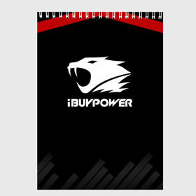 Скетчбук с принтом iBuyPower The Form в Санкт-Петербурге, 100% бумага
 | 48 листов, плотность листов — 100 г/м2, плотность картонной обложки — 250 г/м2. Листы скреплены сверху удобной пружинной спиралью | 0x000000123 | csgo | ibuypower | ксго