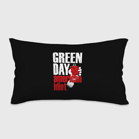 Подушка 3D антистресс с принтом Green Day American Idiot в Санкт-Петербурге, наволочка — 100% полиэстер, наполнитель — вспененный полистирол | состоит из подушки и наволочки на молнии | green day | punk rock | билли джо армстронг | панк рок