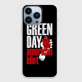 Чехол для iPhone 13 Pro с принтом Green Day American Idiot в Санкт-Петербурге,  |  | green day | punk rock | билли джо армстронг | панк рок