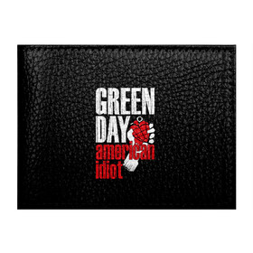 Обложка для студенческого билета с принтом Green Day American Idiot в Санкт-Петербурге, натуральная кожа | Размер: 11*8 см; Печать на всей внешней стороне | green day | punk rock | билли джо армстронг | панк рок