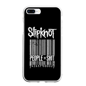 Чехол для iPhone 7Plus/8 Plus матовый с принтом Slipknot People в Санкт-Петербурге, Силикон | Область печати: задняя сторона чехла, без боковых панелей | alternative | iowa | metal | nu | slipknot | slipnot | taylor | метал | слипкнот | слипнот