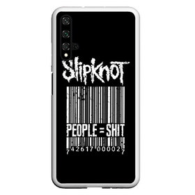 Чехол для Honor 20 с принтом Slipknot People в Санкт-Петербурге, Силикон | Область печати: задняя сторона чехла, без боковых панелей | alternative | iowa | metal | nu | slipknot | slipnot | taylor | метал | слипкнот | слипнот