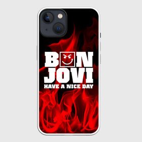 Чехол для iPhone 13 с принтом BON JOVI в Санкт-Петербурге,  |  | bon jovi | альтернативный хип хоп | группа | инди поп | музыка | музыкальное произведение | ноты | регги | рок | синти поп
