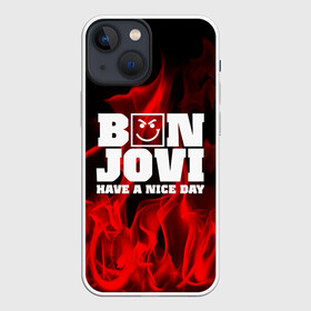 Чехол для iPhone 13 mini с принтом BON JOVI в Санкт-Петербурге,  |  | bon jovi | альтернативный хип хоп | группа | инди поп | музыка | музыкальное произведение | ноты | регги | рок | синти поп