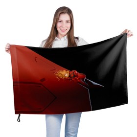 Флаг 3D с принтом Asuka Langley Soryu в Санкт-Петербурге, 100% полиэстер | плотность ткани — 95 г/м2, размер — 67 х 109 см. Принт наносится с одной стороны | gehirn | nerv | аска | второе | дитя | ева | евангелион | лэнгли | пилот | сорью